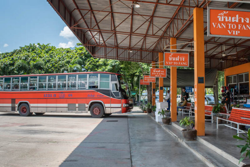 how to travel from Chiang Mai city to Chiang Dao Hut.